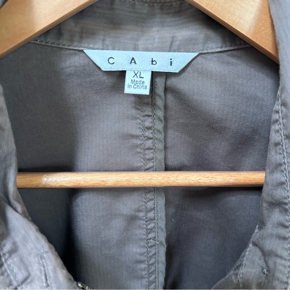 CAbi Light Brown Utility Jacket - Picture 4 of 8